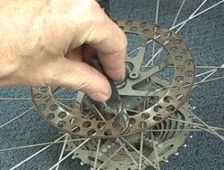 Disk Brake Rotor Repair